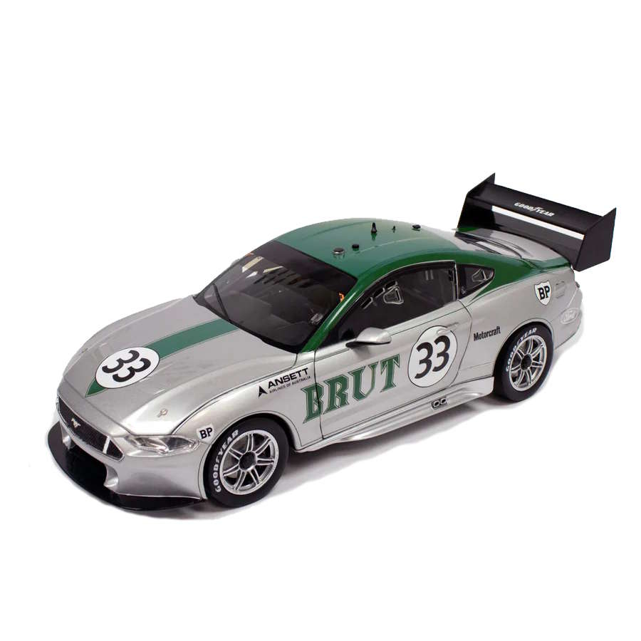 Biante Diecast 1:18 Allan Moffat 2019 Ford Mustang GT Supercar 1973 Brut 33 Livery