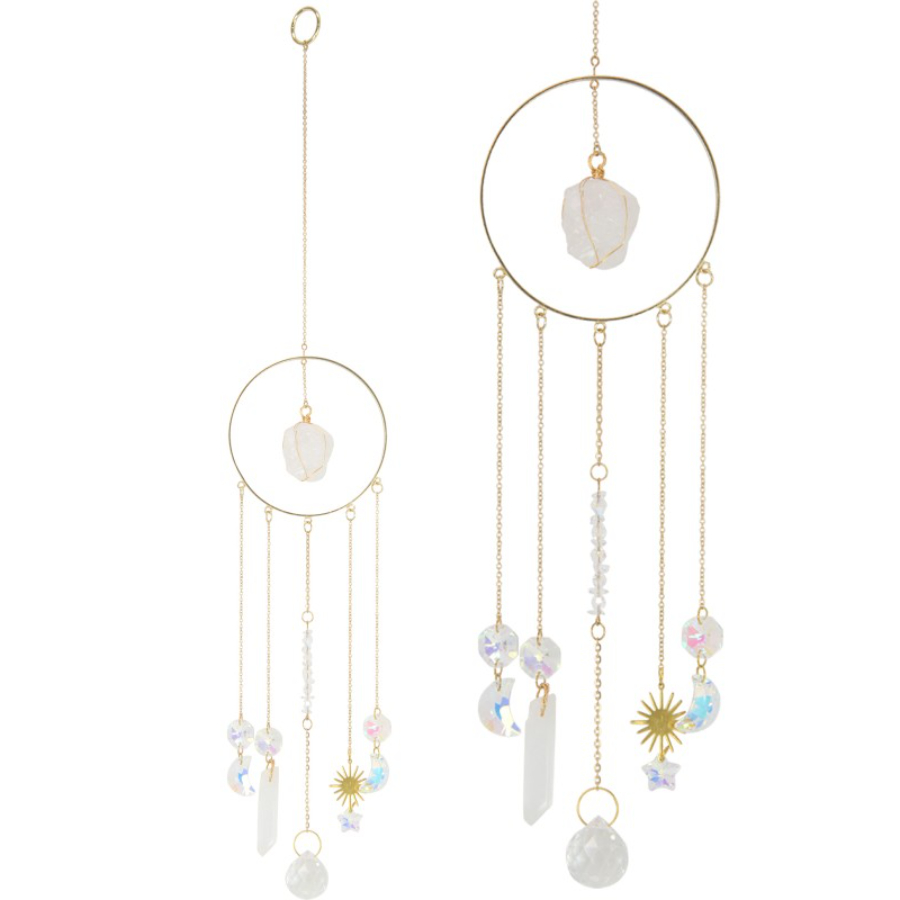 Sun Catcher Quartz Circles