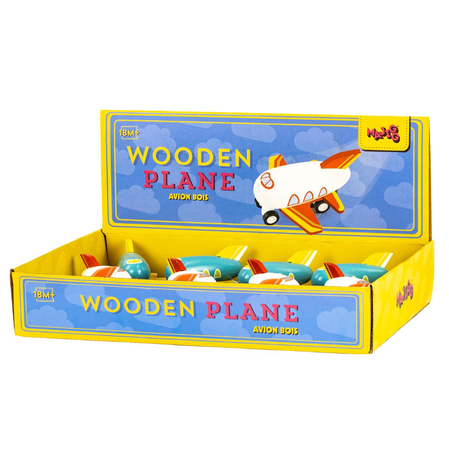 Keycraft Wooden Mini Airplanes Assorted