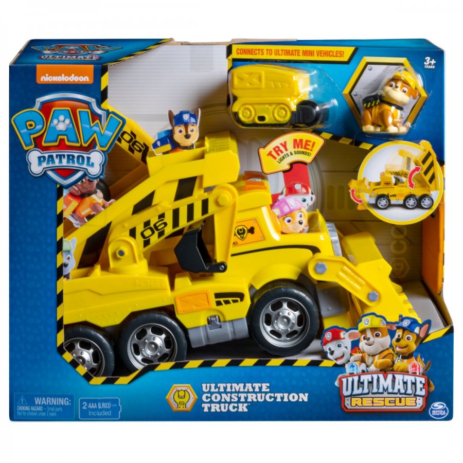 Paw Patrol Ultimate Rescue Construction Truck