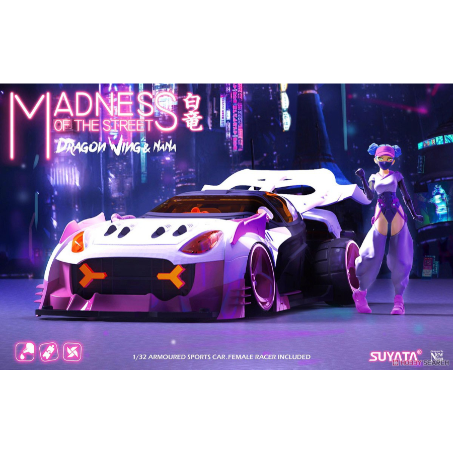 Suyata Model Kit 1:32 Madness Of The Streets Dragon Wings & Nana