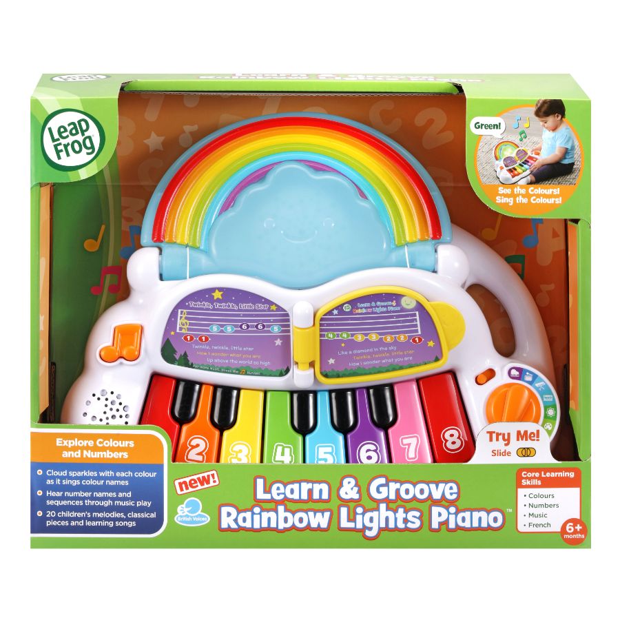 Leapfrog Learn & Groove Rainbow Lights Piano