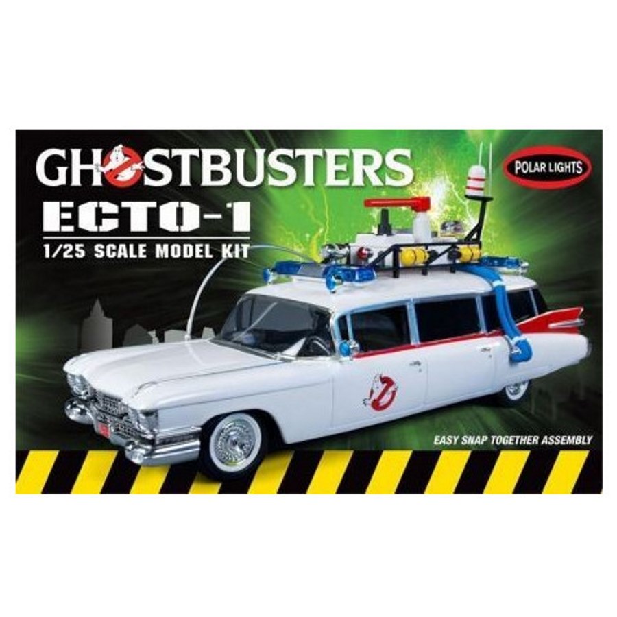 Polar Lights Kit 1:25 Ghostbusters Ecto-1 Snap-Tite