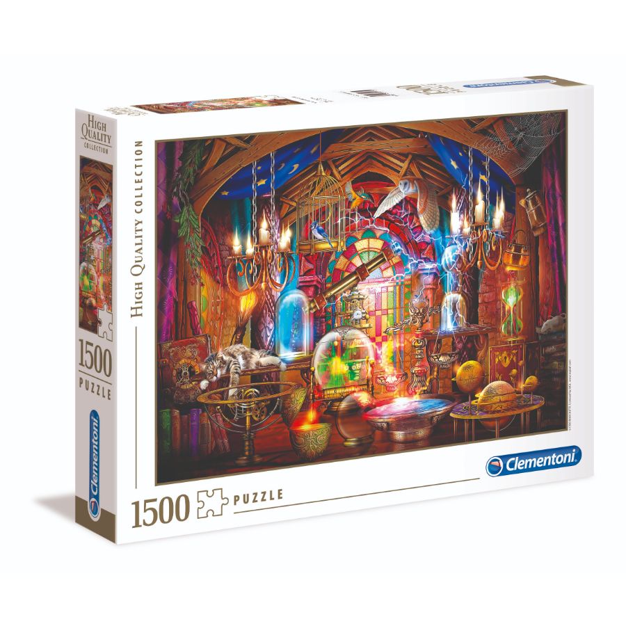 Clementoni Puzzle 1500 Piece Wizards Workshop