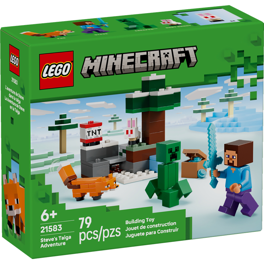 LEGO Minecraft Steves Taiga Adventure