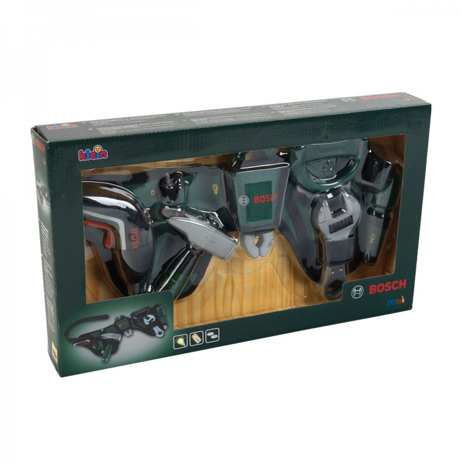 Bosch Kids Tool Belt With Tools & Accessories