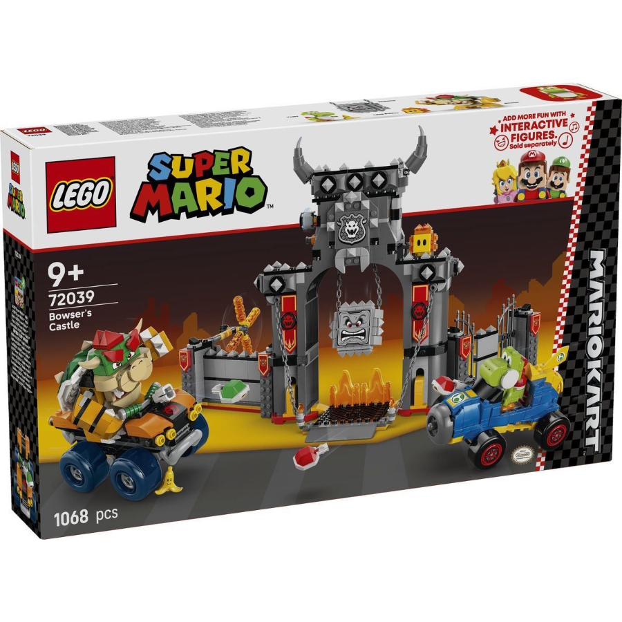 LEGO Super Mario Epic Kart Battle At Bowsers Castle