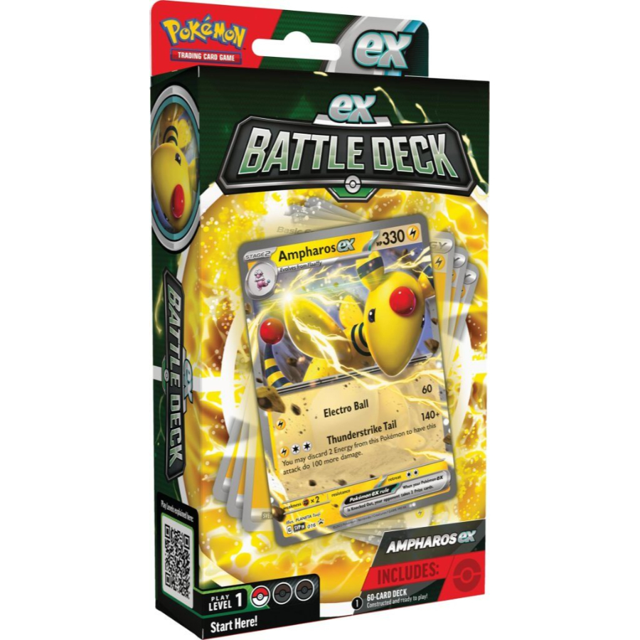 Pokemon TCG V Battle Deck Ampharos & Lucario Assorted