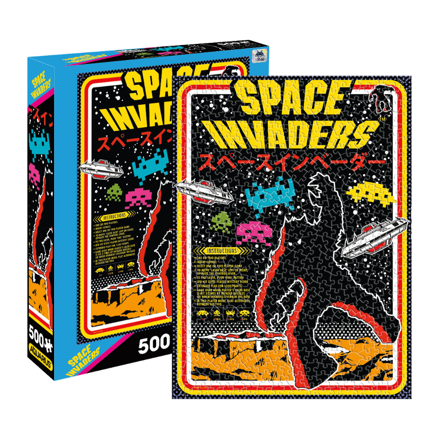 Space Invaders 500 Piece Puzzle