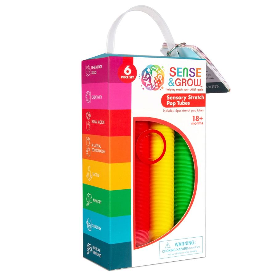Sense & Grow Sensory Pop Stretch Tubes