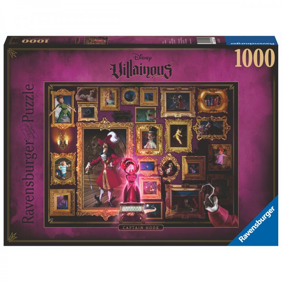Ravensburger Puzzle Disney 1000 Piece Villainous Captain Hook