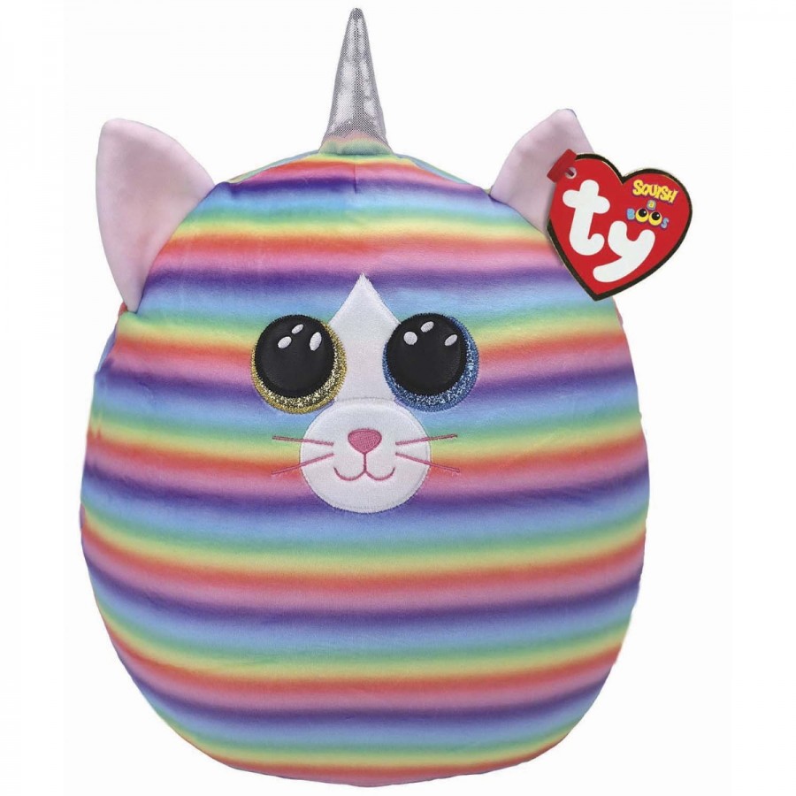 Beanie Boos Squish A Boo 14 Inch Heather Cat