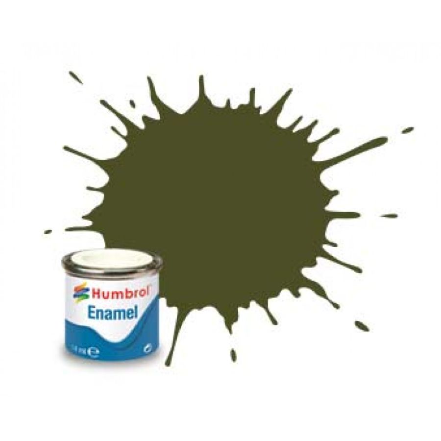 Humbrol Enamel Paint Khaki Drab Matt