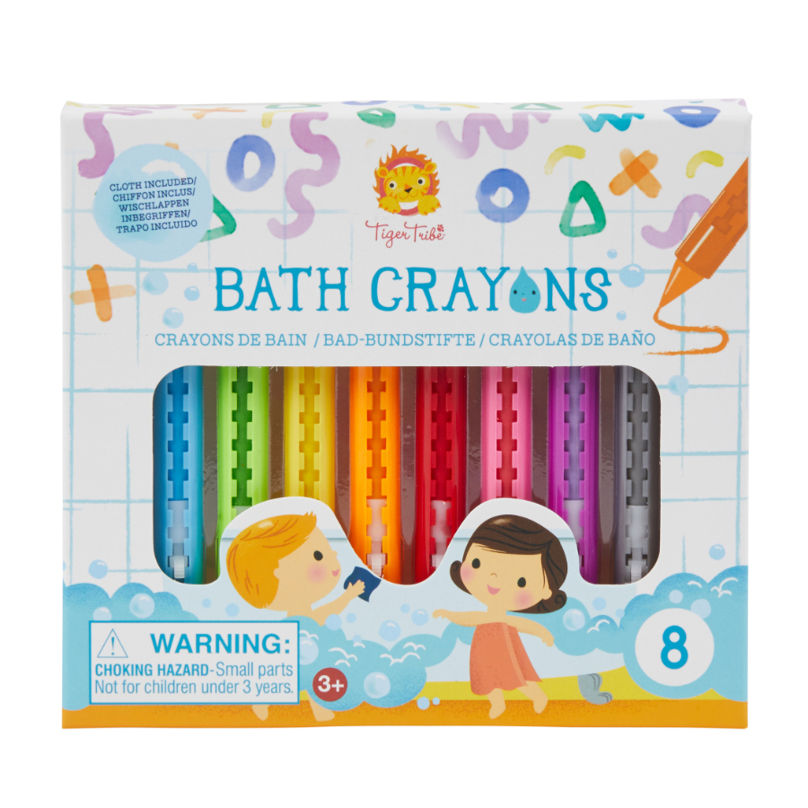 Tiger Tribe Bath Crayons 8 Pack