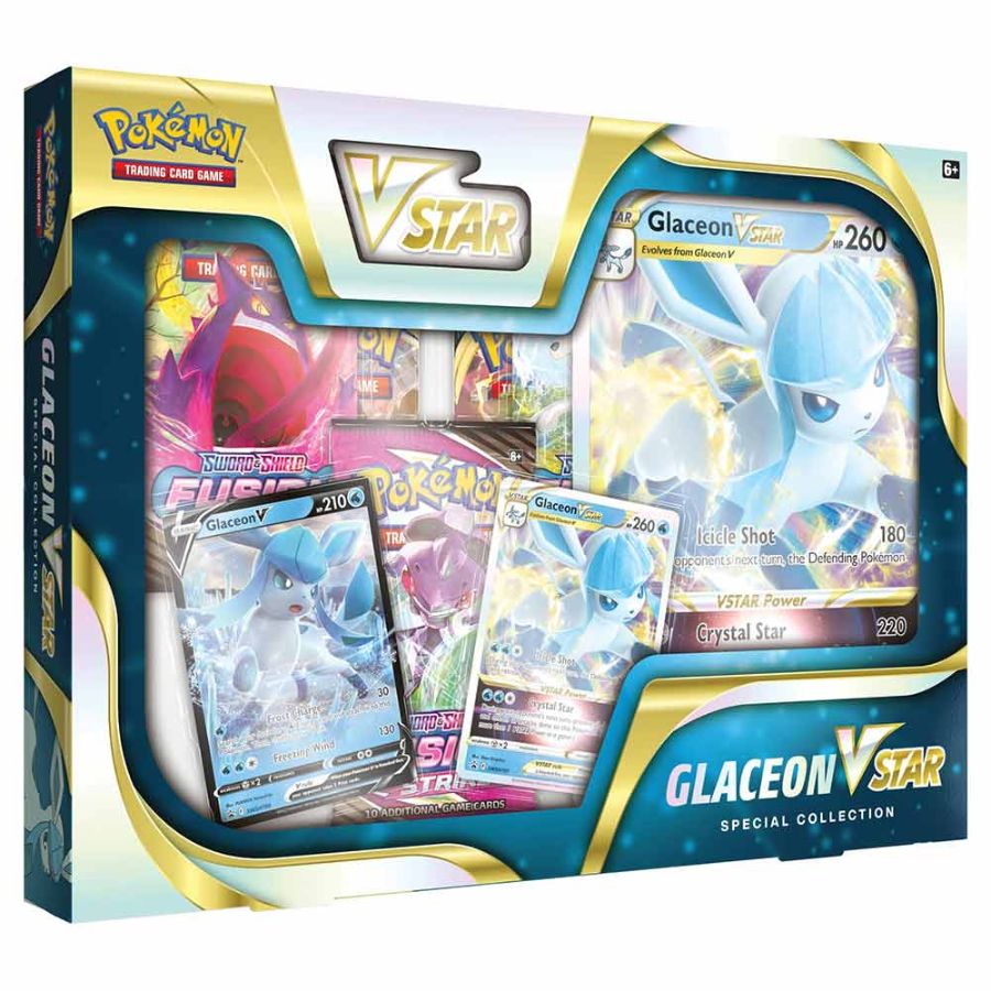 Pokemon TCG Leafeon or Glaceon VSTAR Special Collection Assorted