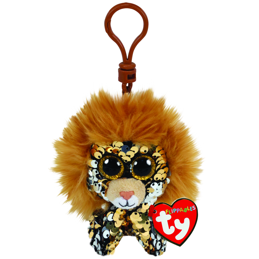 Beanie Boos Flippables Clip Regal Gold Lion