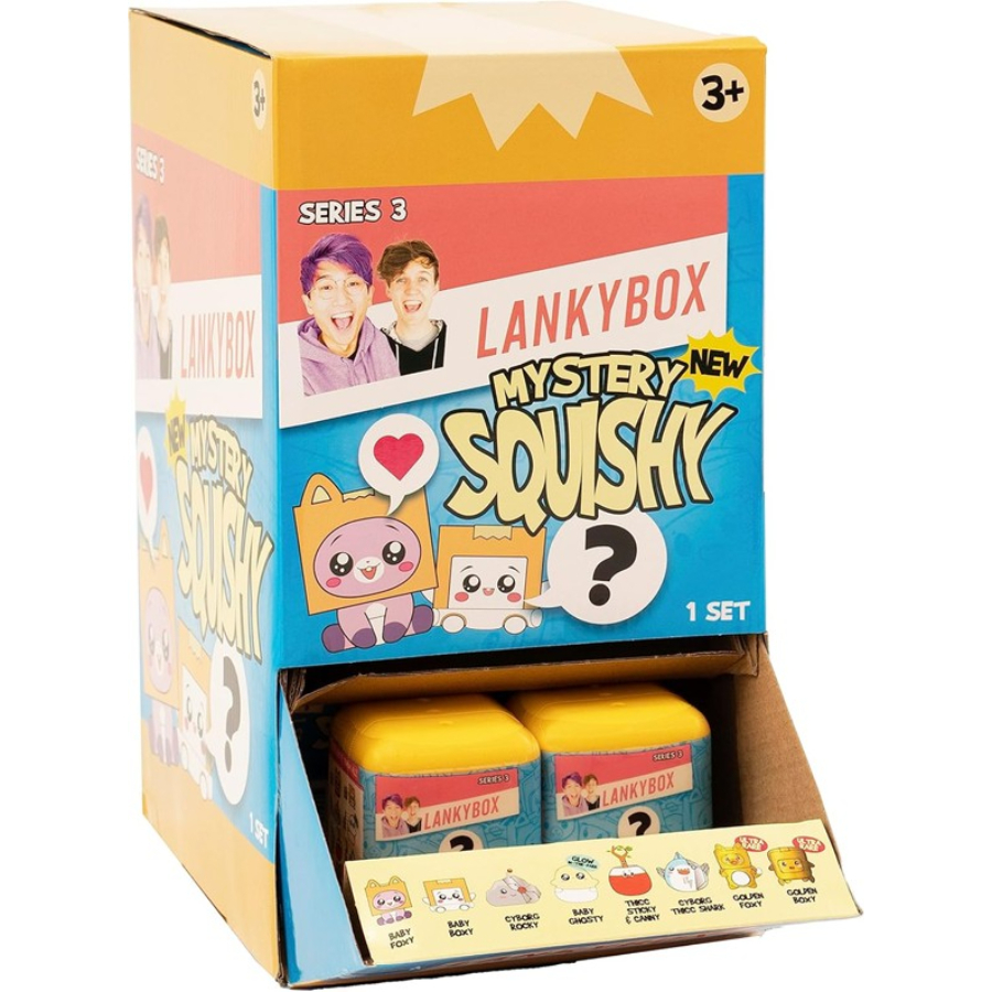 Lanky Box Mystery Squishy Figures Assorted