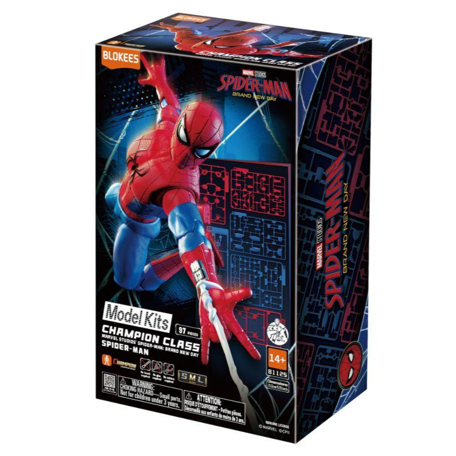 Blokees Model Kit Champion Class Spider-Man Brand New Day