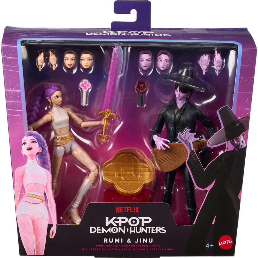 K-Pop Demon Hunters Action Figure Rumi & Jinu Final Battle 2 Pack