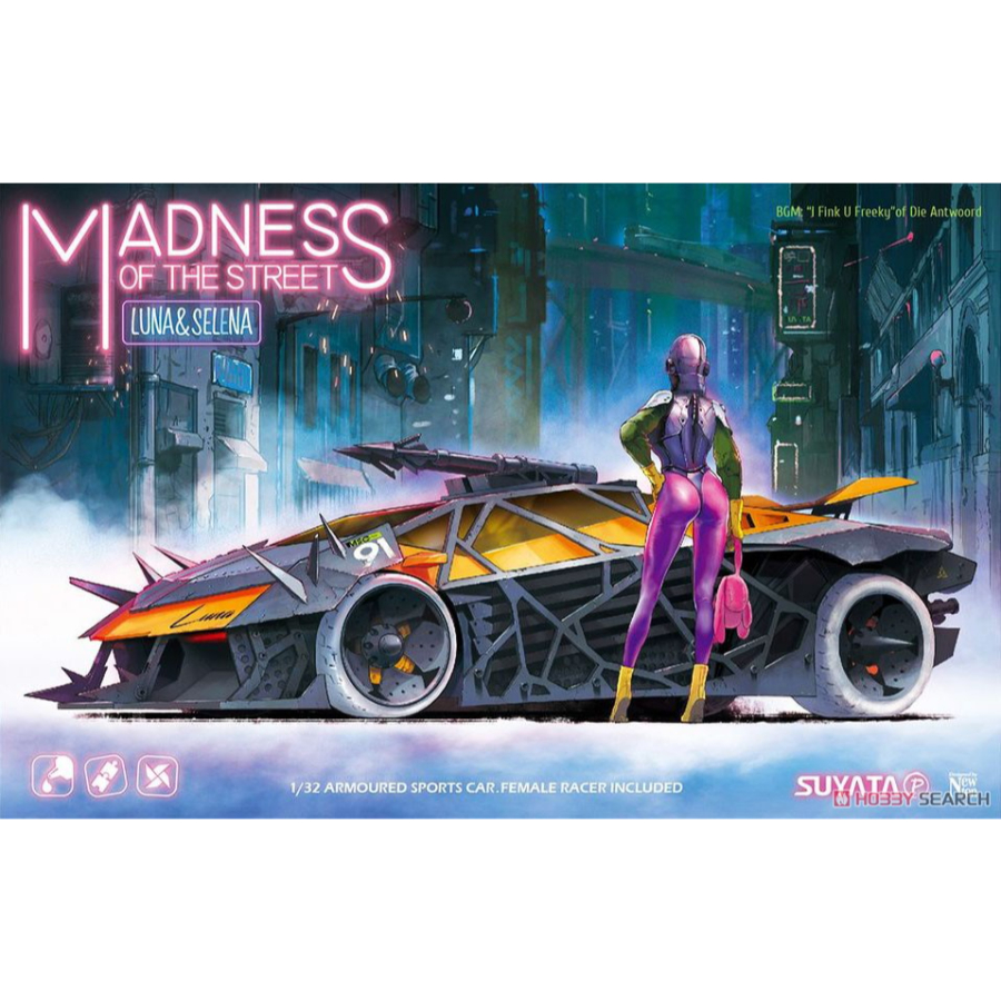 Suyata Model Kit 1:32 Madness Of The Streets Luna & Selena
