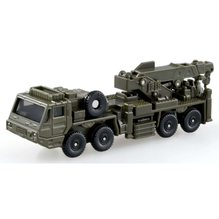 Tomica Diecast Long 141 - Self-Defense Force Heavy Wheeled Recovery Vehicle
