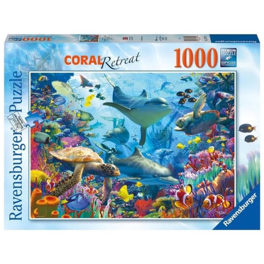 Ravensburger Puzzle 1000 Piece Coral Reef SF
