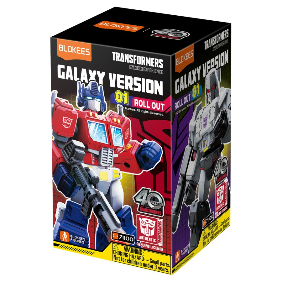 Blokees Model Kit Surprise Box Transformers Galaxy V1 Roll Out Assorted