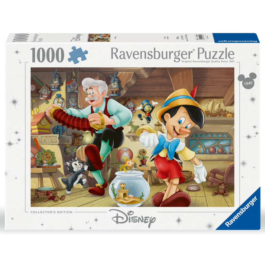 Ravensburger Puzzle Disney 1000 Piece Collectors Edition 1 Pinocchio SF