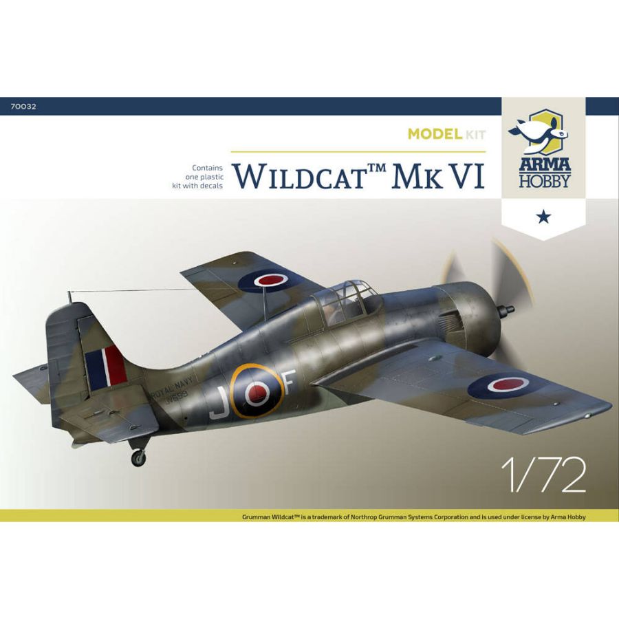 Arma Hobby Model Kit 1:72 Wildcat Mk VI