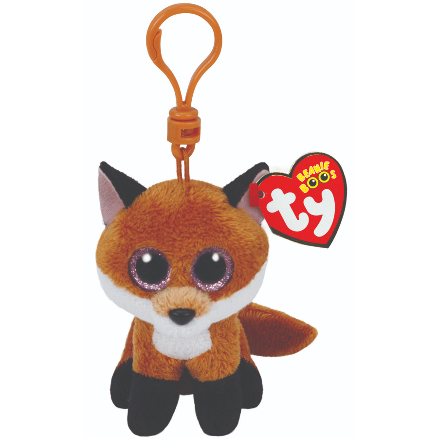 Beanie Boos Clips Slick The Brown Fox