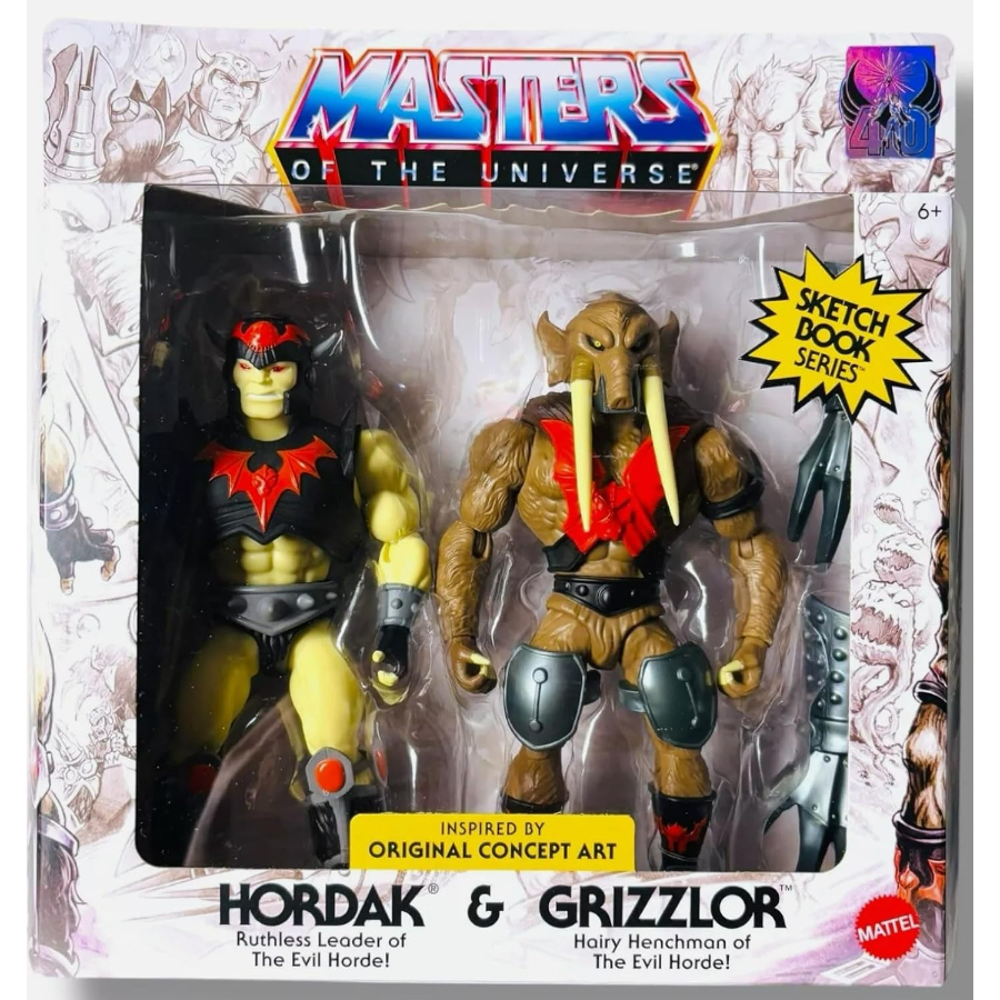 Masters Of The Universe Origins Hordak & Grizzlor Twin Pack