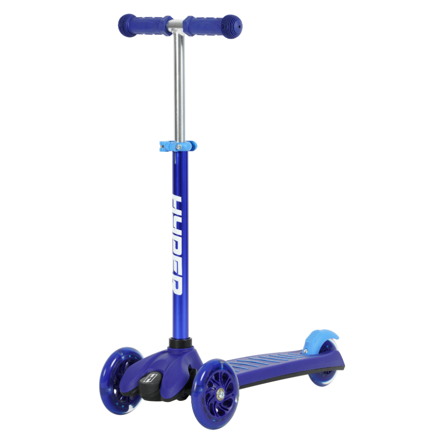 Hyper Tri Scooter With Light Up Wheels Blue