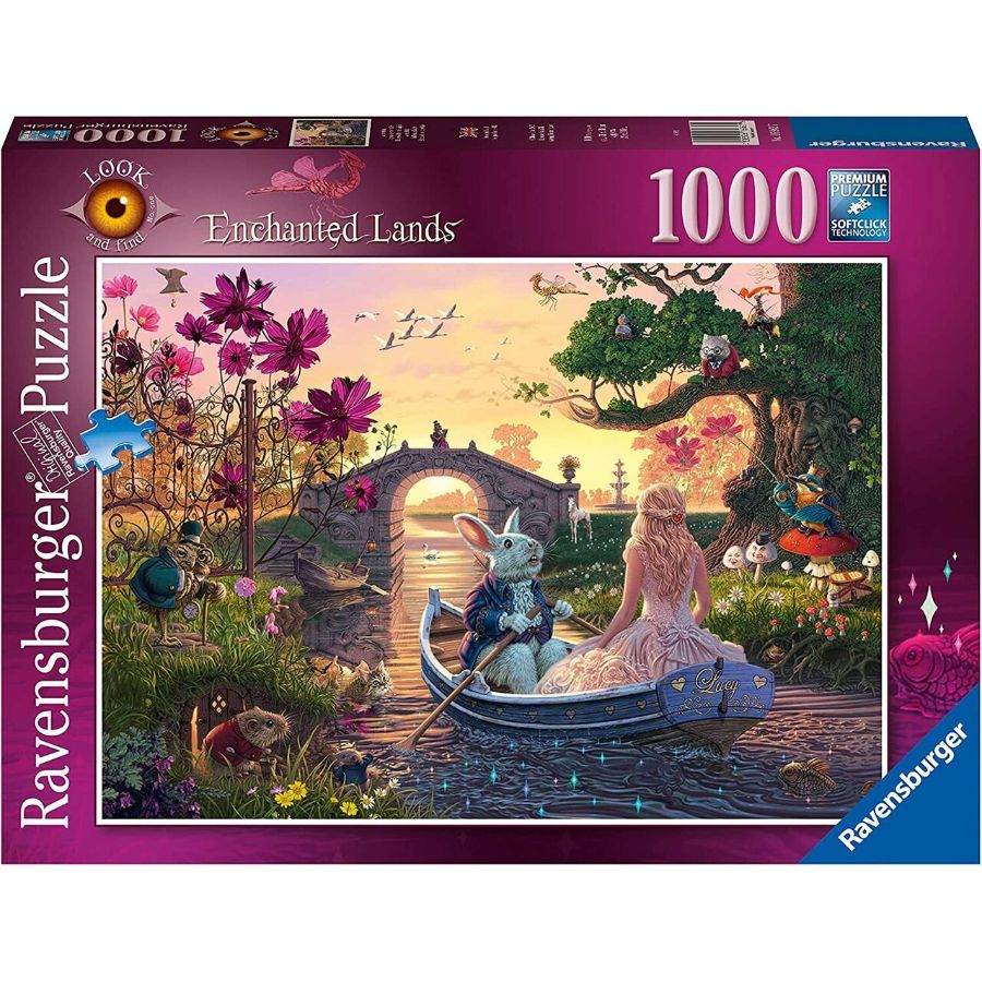 Ravensburger Puzzle 1000 Piece Enchant Lands Look & Find