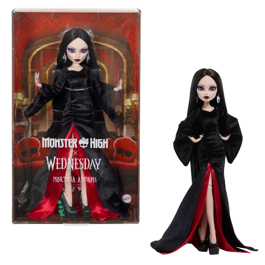 Monster High Skullector Doll Wednersday Morticia