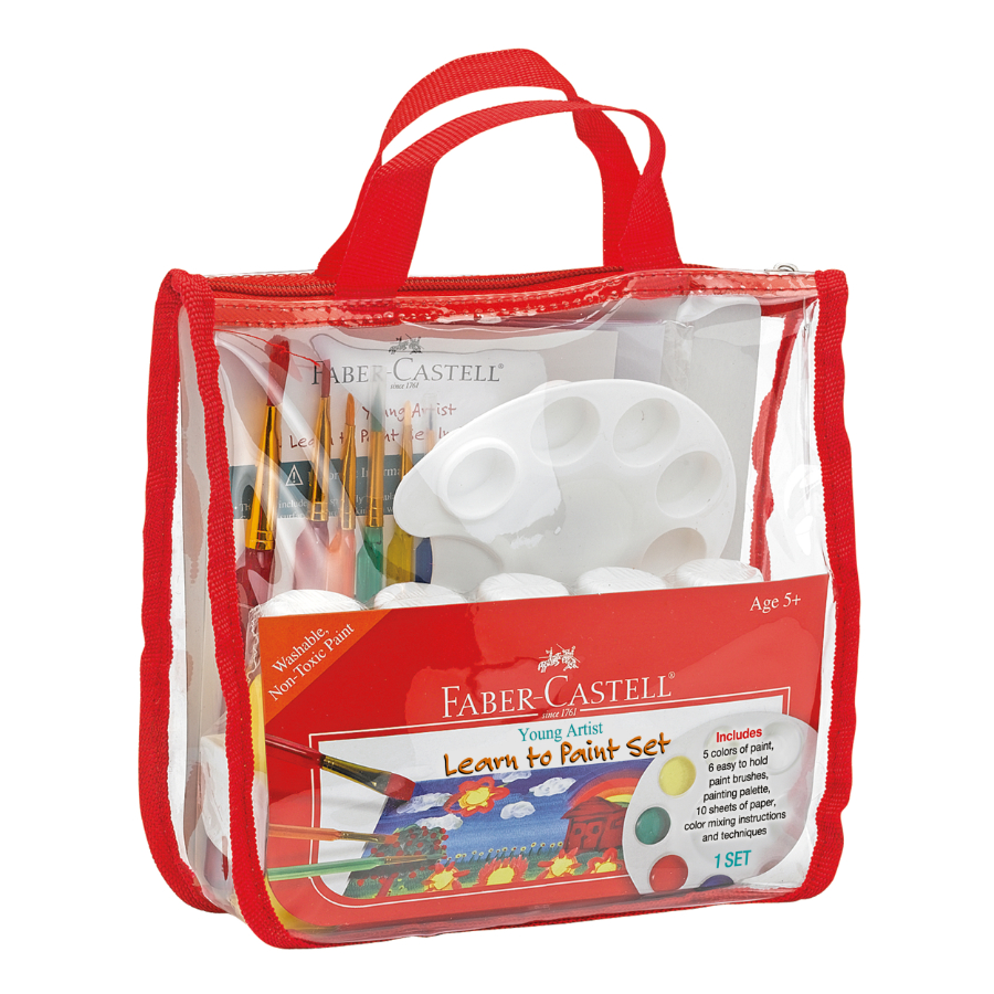 Faber Castell Young Artist Learn To Paint Set