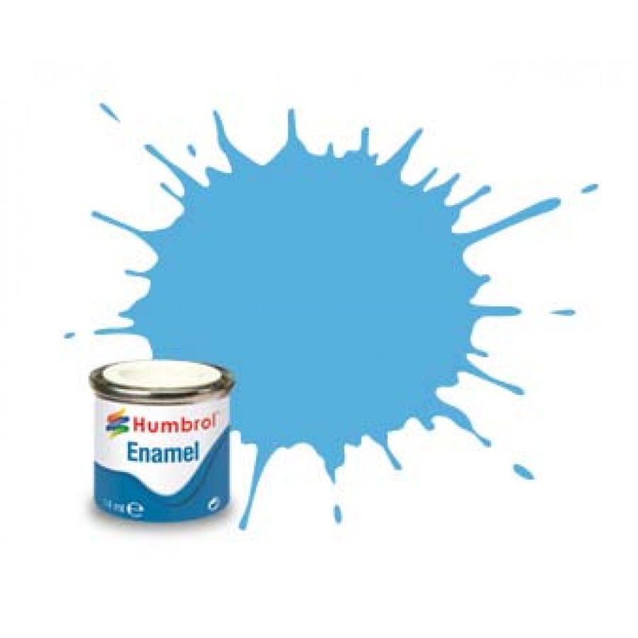 Humbrol Enamel Paint Sea Blue Gloss