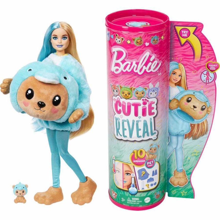 Barbie Cutie Reveal Animal Doll Assorted
