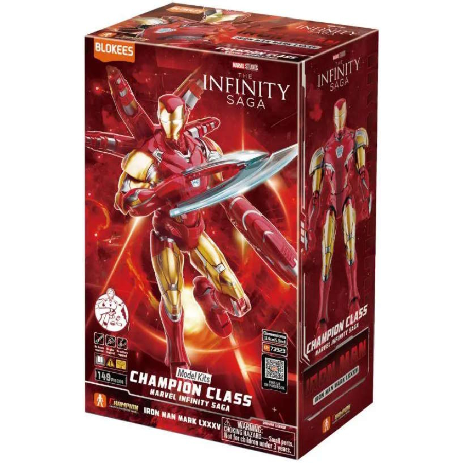 Blokees Model Kit Champion Class Marvel Infinity Saga Iron Man MK85 SE