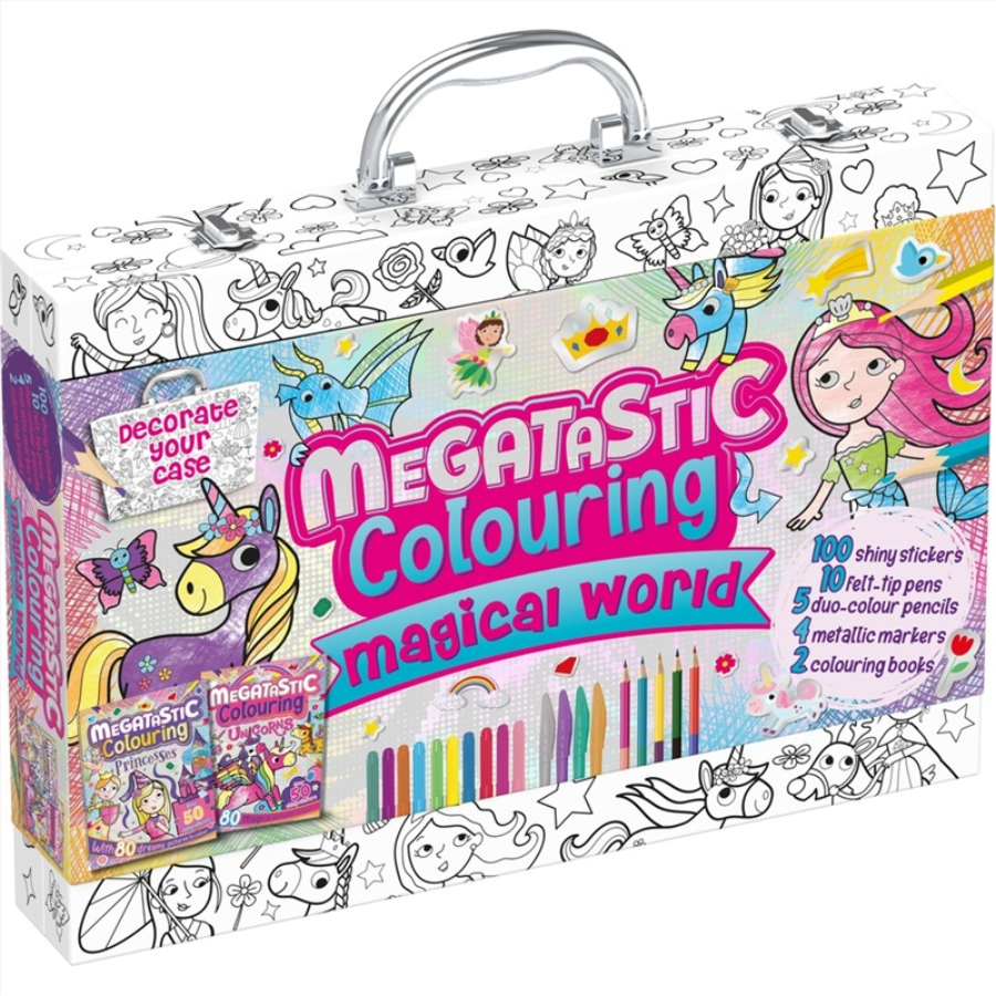 Ultimate Megatastic Colouring Activity Play Set In Case