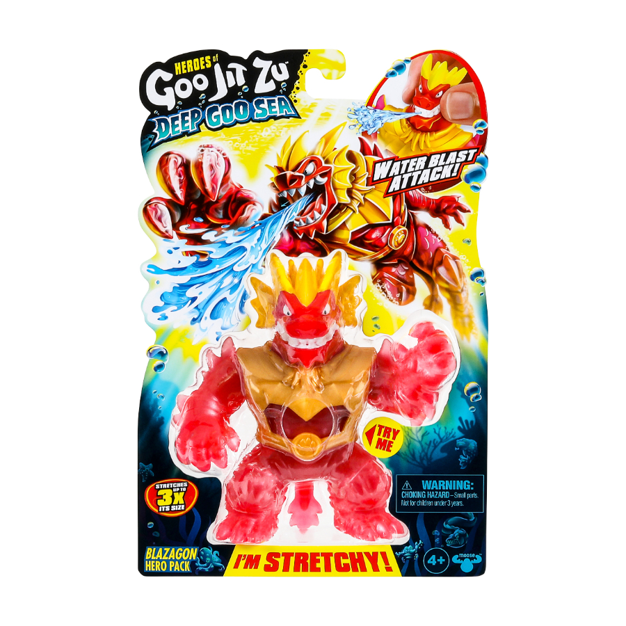 Heroes Of Goo Jitzu Series 9 Deep Goo Sea Hero Pack Assorted