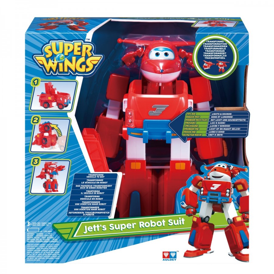 Super Wings Jetts Super Robot Suit
