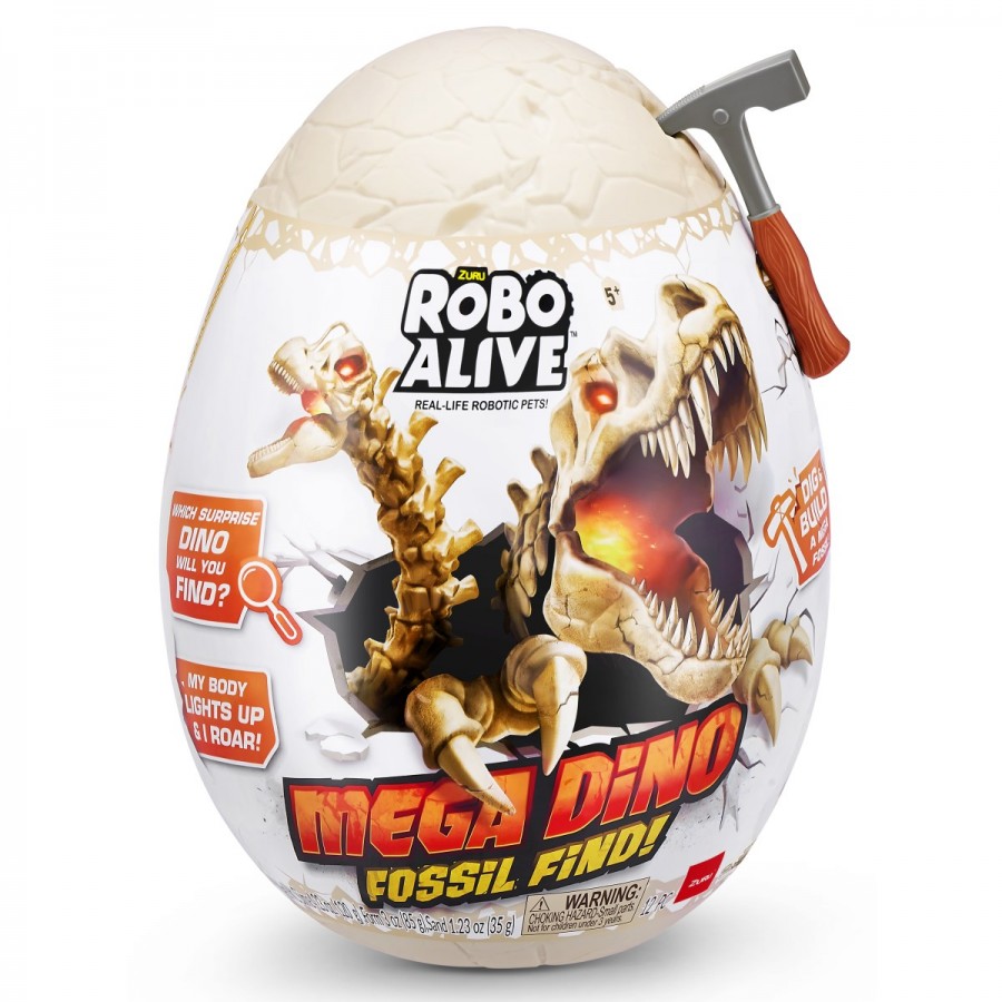 RoboAlive Dino Surprise Egg Mega Fossil Find