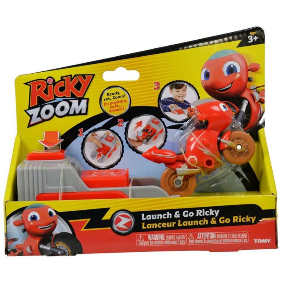 Ricky Zoom Launch & Go Assorted