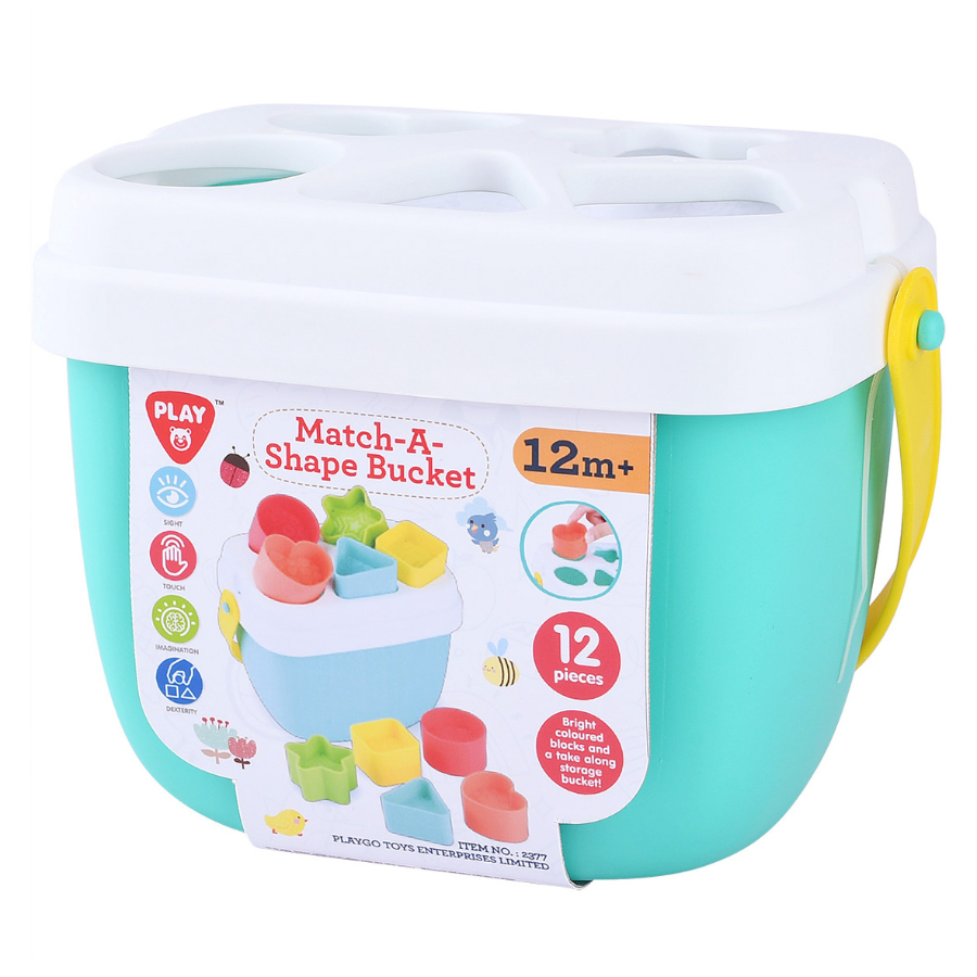 Shape Sorter Match A Shape Bucket