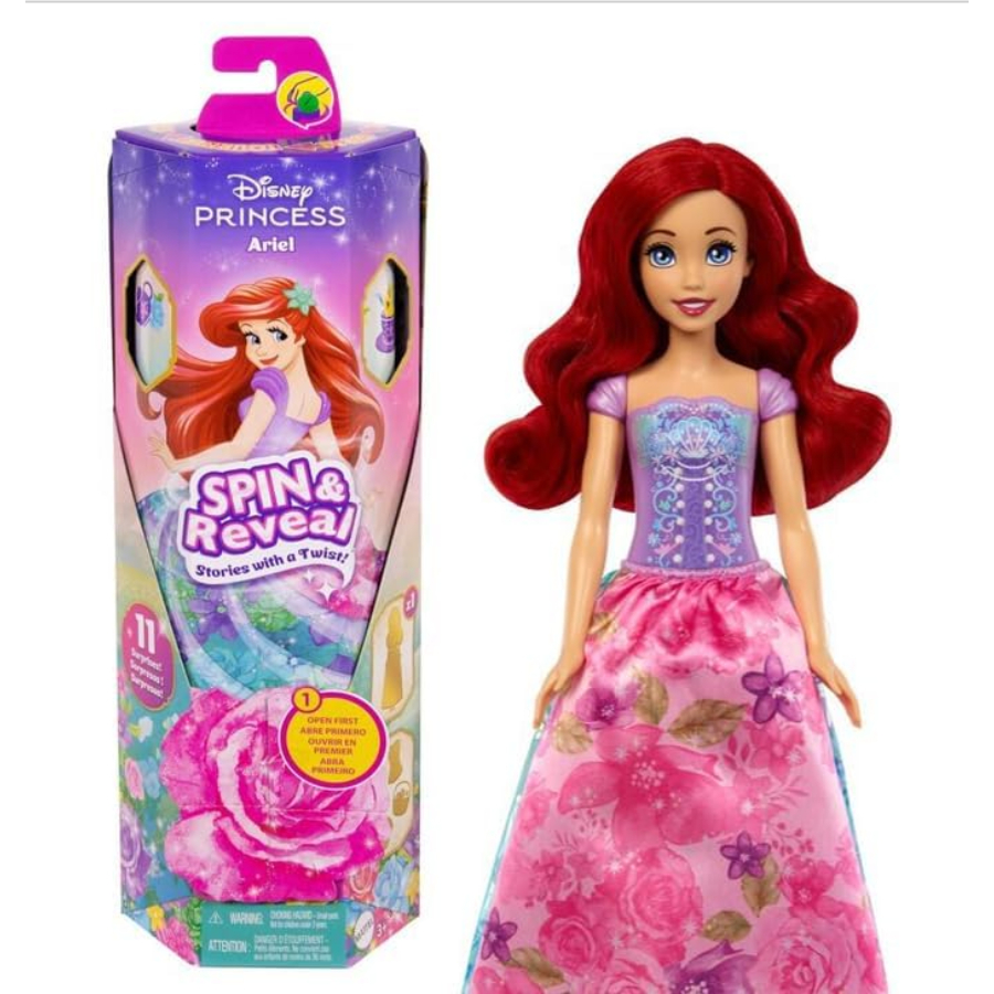 Disney Princess Spin & Reveal Ariel Fashion Doll