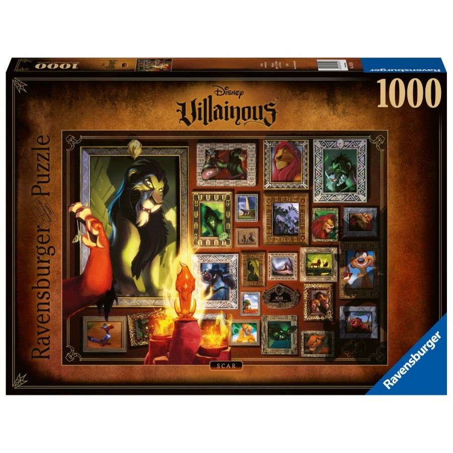 Ravensburger Puzzle Disney 1000 Piece Villainous Scar