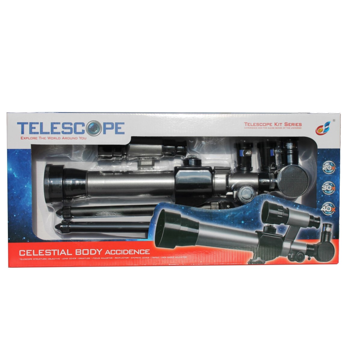 Telescope On Tripod Base | Science, STEM, Coding & Nature | Casey's Toys
