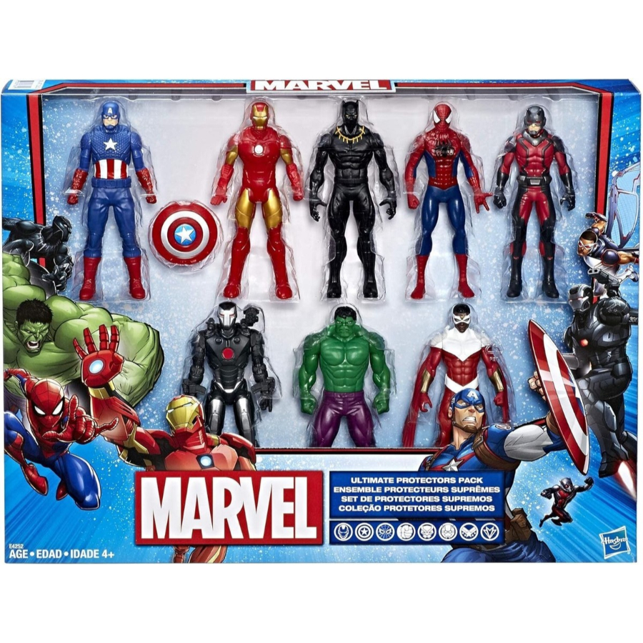 Marvel Avengers Ultimate Protectors 8 Figure Pack
