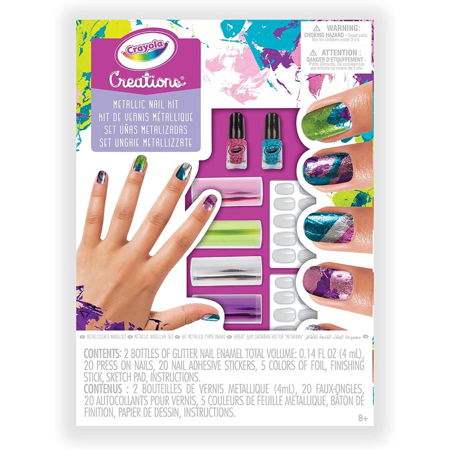 Crayola Creations Metallic Nail Design Kit
