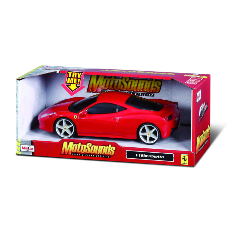 Maisto Fresh Metal 1:24 Motor Sounds Car With Lights & Sounds Assorted